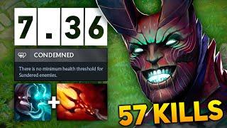 Valve was high when they made Terrorbalde 7.36c  One Shot Meta 57 Kills | Dota 2 Gameplay