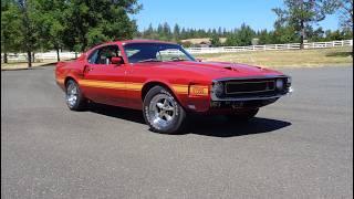 1969 Ford Shelby Mustang GT500 428 CJ in Candy Apple Red & Ride on My Car Story with Lou Costabile