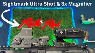 Sight Mark Ultra Shot Reflex and 3x Magnifier