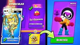 SIFIR HESAPTA İYİ OYUNCULAR SEZONUNUN TÜM ÖDÜLLERİNİ TOPLADIM ÜCRETSİZ MEEPLE Brawl Stars