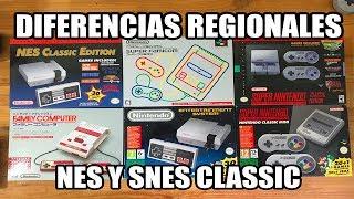 Diferencias Regionales Entre el NES y SNES Classic Editions en el Mundo.