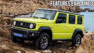 2023 Maruti Jimny 5-Door Variant Wise Feature List Explained!