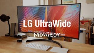 LG UltraWide Curved Monitor 34WN80C-B