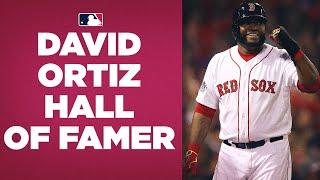 Red Sox DH David Ortiz elected to Hall of Fame! (Big Papi's Career Highlights)