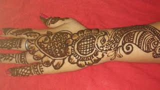 Shipra's Art world / Simple & easy mehndi design / Arabic mehndi design - New henna design