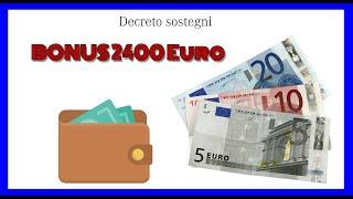 GUIDA AL BONUS 2400 EURO