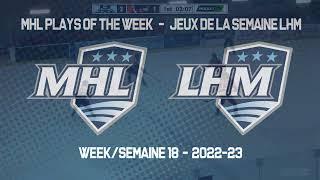 MHL Plays of the Week - Week 18