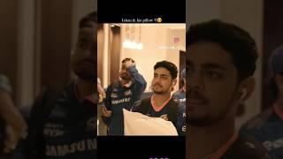 ishan Kishan with his pillow #ishankishan #subscribe #comment #viral #shorts #cricket