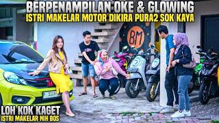 ISTRI SEORANG MAKELAR MOTOR SUKSES DIKIRA PURA2 KAYA KARENA GLOWING & PENAMPILANNYA OKE!! Tapi..