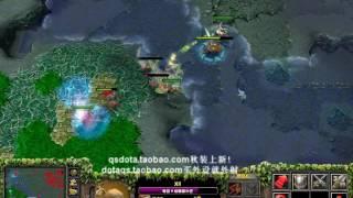 【情书DOTA解说】1V9地精修补将!【DOTA情书解说】