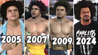 Evolution of Carlito Entrance 2005 -2024 - WWE Games