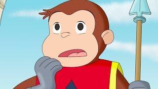 Curious George Sir George and The Dragon  Kids Cartoon  Kids Movies Cartoons for Kids