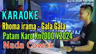 Rhoma Irama - Gala Gala | Patam Karo [Karaoke] Kn7000 - Nada Pria | Ajrin Musik