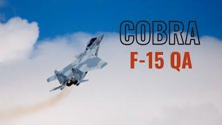 F-15 QA Fighter Jet Nails Jaw-Dropping Cobra Maneuver! Watch Now!