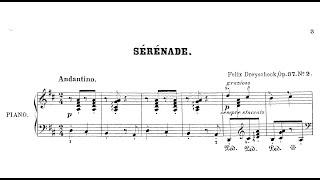 Felix Dreyschock | Sérénade, Op. 37/2