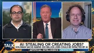 Jeremy Howard and Joshua Browder discuss AI & Jobs with Piers Morgan
