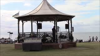 John Barker Professional Trumpeter at Hunstanton Bandstand