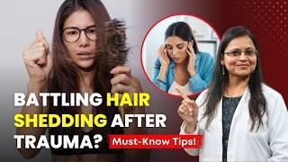 Accident के बाद Hair Fall कैसे रोकें? | Managing Hair Fall Post-Accident: Tips and Advice | HairMD