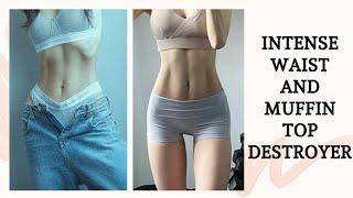 SNATCHED WAIST AND MUFFIN TOP WORKOUT - Follow Along - İnce Bel ve Simit Egzersiz Rutini