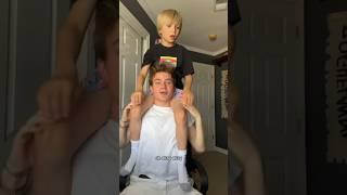We tried the tall person challenge 
