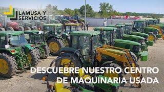 Centro de venta y alquiler de Maquinaria Usada en Zuera - John Deere, Valtra, Claas y ¡muchos más!