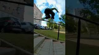 Albert Valeev 16 yo some #street #rollerblading #aggressiveinline #actionsports #insta360onex2 #rail