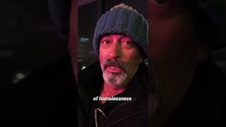 Homeless man shares the reality about being homeless