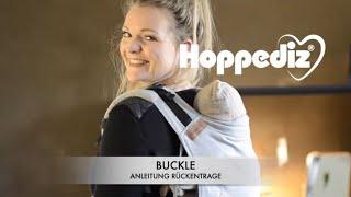 Babytrage Buckle – Anleitung Rückentrage | Hoppediz