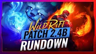 ALL Patch 2.4B BUFFS & NERFS (Brand / Nunu & Willump Release) - Wild Rift (LoL Mobile)