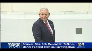 NJ Sen. Bob Menendez Under Federal Criminal Investigation