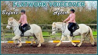 Tack up & ride with me! Flatwork Voiceover || PonyCam