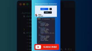 Download Button Animation Using HTML & CSS | #cssanimation #newshorts #shorts #buttonanimation #new