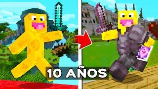 ASÍ SE JUGABA MINECRAFT PvP HACE 10 AÑOS!! ¯\_(ツ)_/¯