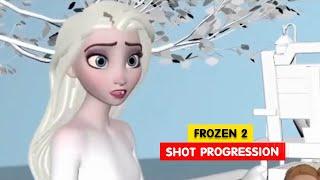 Frozen 2 | Elsa Shot Progression | Animation Breakdowns | 3D Animation Internships