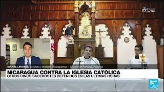 Israel Lewites: "La iglesia católica de Nicaragua ha sufrido más de 740 agresiones"