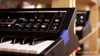 Moog Factory Tour: Moog Slim Phatty, Little Phatty, and Moog Guitar | UniqueSquared com