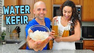 How to Make Water Kefir | Fermented Drink with Water Kefir Grains Starter Culture