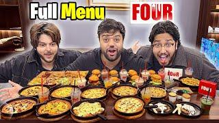 I ORDERED the entire FOUR Menu  | TOO EXPENSIVE Or TOO CHEAP? 