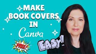 Create A Free Book Cover On Canva -  for low content book publishing, no skills required