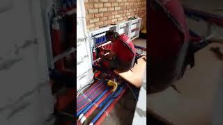 Монтаж отопления, все в работе ‍