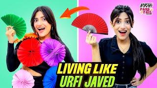 Living like Urfi Javed For 24 Hours! | Pass or Fail Challenge ft. @SamreenAli142 | Nykaa