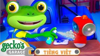 Ga-ra Gecko - Làm Mới Xe Tải Quái Vật | Xe TảI Dành Cho Trẻ Em | Gecko’s Garage Tiếng Việt