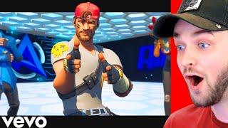 Reacting to the Ali-A Intro *MEME* Music video! (Fortnite Song)