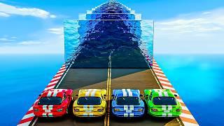 Which vehicle can break water barriers in GTA 5?