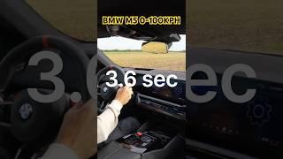 NEW BMW M5 0-60 in 3.5 seconds!!!