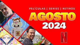  ESTRENOS NETFLIX AGOSTO 2024 |  Más Cinema