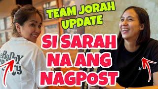 TEAM JORAH UPDATE | OH ITO NA GUYS SI SARAH GARCIA NA ANG NAG POST DIBA?