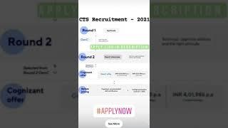 COGNIZANT OPENING ||APPLY NOW  #JOBS#CTS#jobnotification#applynow