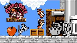 Chip 'n Dale Rescue Rangers (1990) NES - 2 Players [TAS]