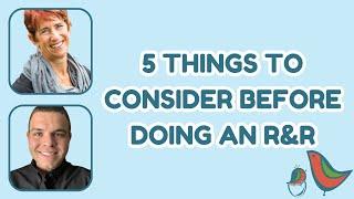 5 Things to Consider Before Doing an R&R (Revise & Resubmit)